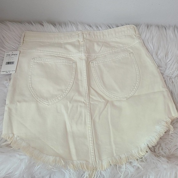 NWT Free People Denim Mini skirt - Picture 10 of 11
